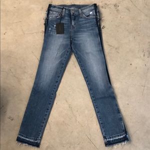 Flying monkey distressed jeans